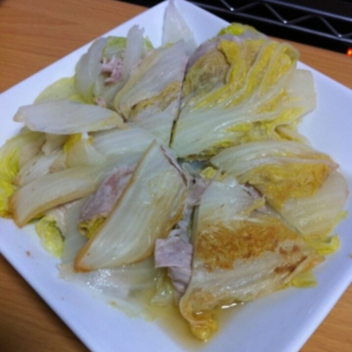 白菜と豚肉のミルフィーユ仕立て